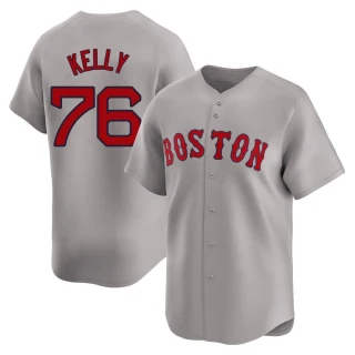 Youth Zack Kelly Boston Red Sox Gray Limited Away Jersey