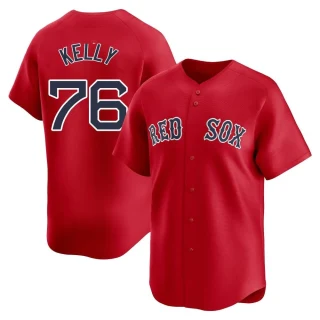 Youth Zack Kelly Boston Red Sox Red Limited Alternate Jersey