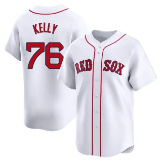 Youth Zack Kelly Boston Red Sox White Limited Home Jersey