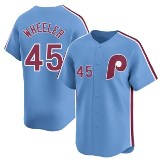 Youth Zack Wheeler Philadelphia Phillies Light Blue Limited Alternate Jersey