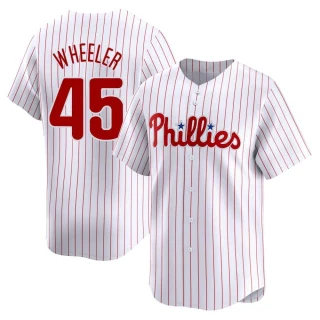 Youth Zack Wheeler Philadelphia Phillies White Limited Home Jersey