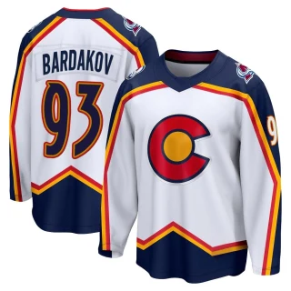 Youth Zakhar Bardakov Colorado Avalanche White Breakaway Special Edition 2.0 Jersey